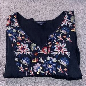 AE Embroidered Top